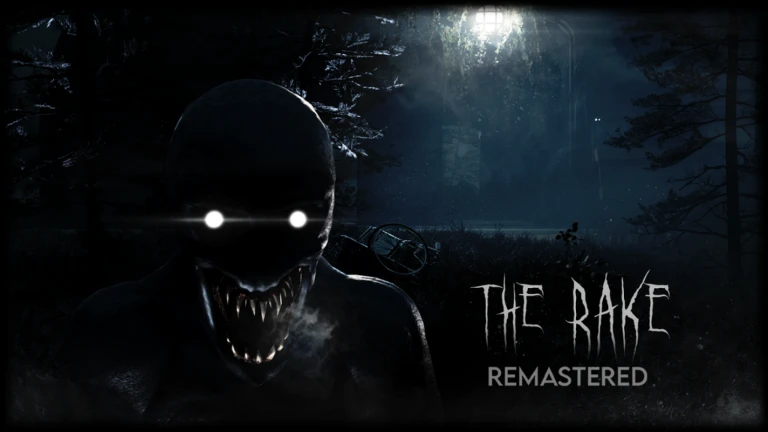 Imagem oficial do jogo The Rake REMASTERED no Roblox