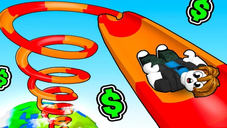 Imagem oficial do jogo The Tallest Waterslide Obby Ever no Roblox