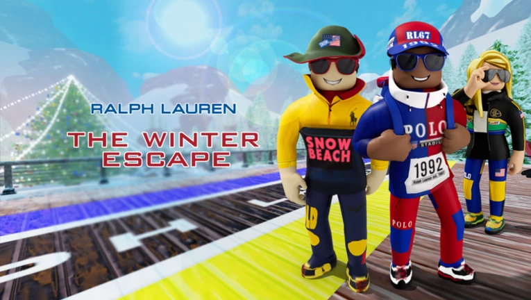 Imagem oficial do jogo The Winter Escape no Roblox