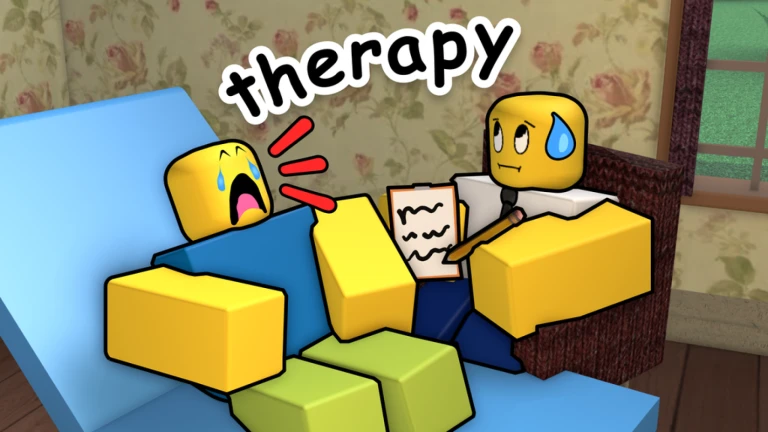 Imagem oficial do jogo therapy no Roblox