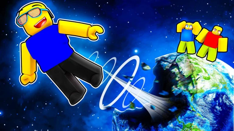 Imagem oficial do jogo Throw Balls at People no Roblox