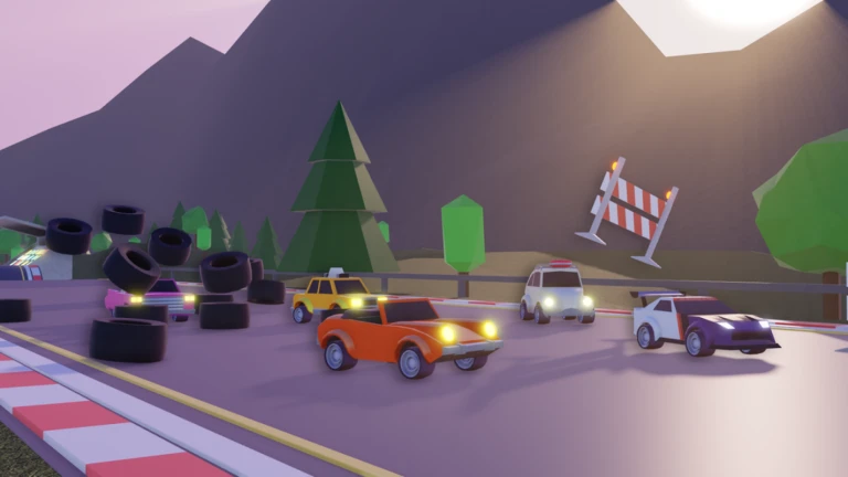 Imagem oficial do jogo Tiny Wheels no Roblox