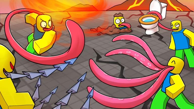 Imagem oficial do jogo Tongue Battles no Roblox