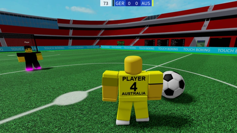 Imagem oficial do jogo Touch Football no Roblox