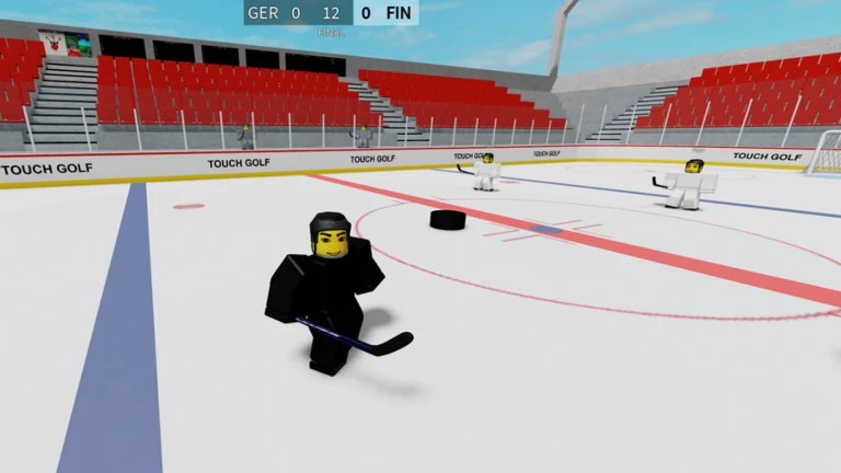 Imagem oficial do jogo Touch Hockey no Roblox