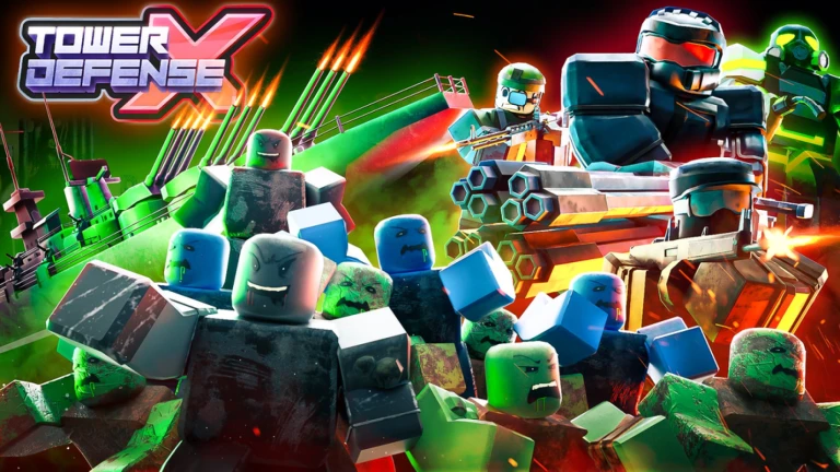 Imagem oficial do jogo Tower Defense X: BETA no Roblox
