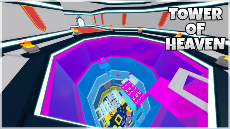 Imagem oficial do jogo Tower of Heaven no Roblox