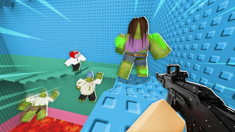 Imagem oficial do jogo Tower of Zombies no Roblox