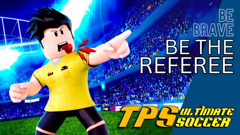 Imagem oficial do jogo TPS Ultimate Soccer no Roblox