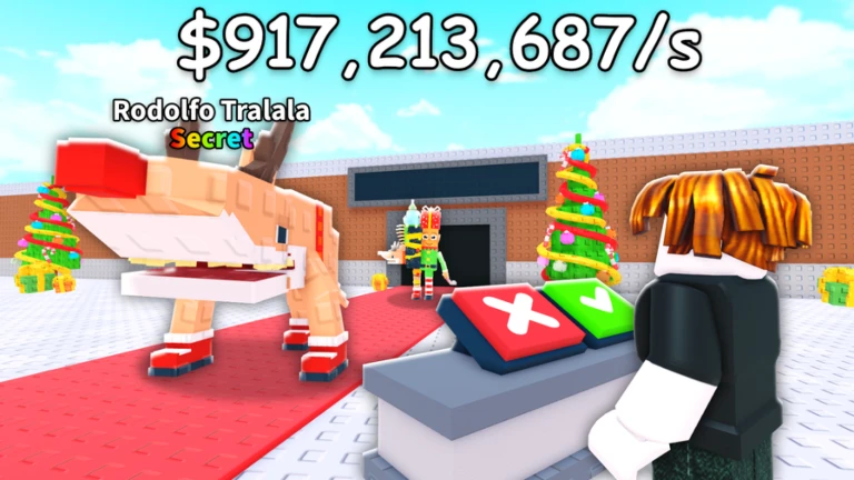 Imagem oficial do jogo Trade a Brainrot no Roblox