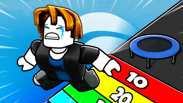 Imagem oficial do jogo Trampoline Training! no Roblox