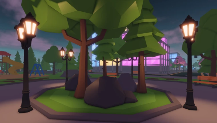 Imagem oficial do jogo Trend City RP no Roblox