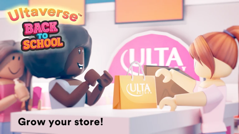Imagem oficial do jogo Ultaverse Store Tycoon no Roblox