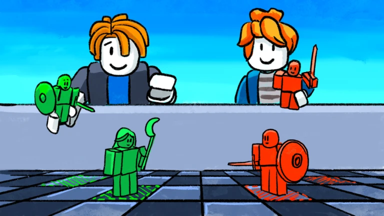 Imagem oficial do jogo Units Battlegrounds no Roblox