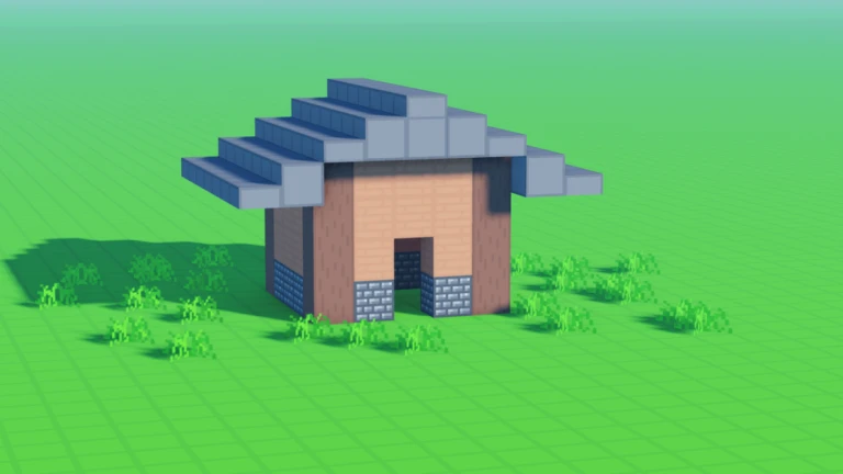 Imagem oficial do jogo Voxel Block Builder no Roblox
