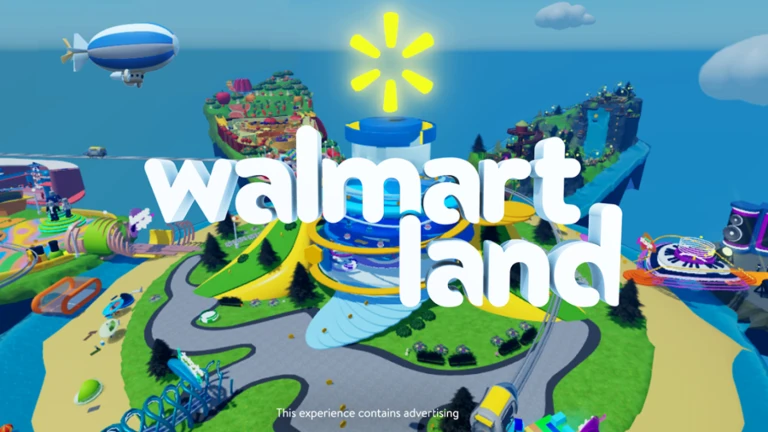 Imagem oficial do jogo Walmart Land no Roblox