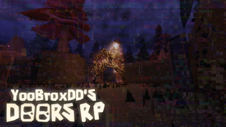Imagem oficial do jogo YooBroxDD's DOORS RP no Roblox