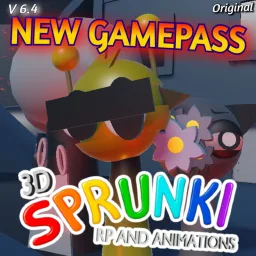 Imagem do jogo 3D Sprunki RP And Animations