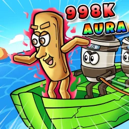Imagem do jogo Aura Farm Boat Racing