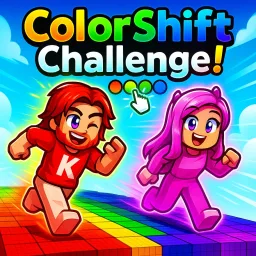 Imagem do jogo ColorShift Challenge Obby