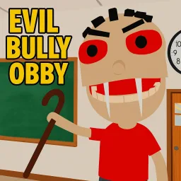 Imagem do jogo CRAZY SCHOOL BULLY ESCAPE (OBBY)