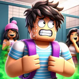 Imagem do jogo Don't Poop Yourself at School! (Obby)