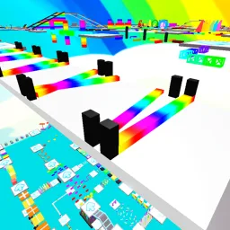 Imagem do jogo Epic Rainbow Obby