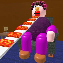 Imagem do jogo Escape Granny Obby Parkour
