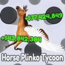 &Iacute;cone oficial do jogo Horse Plinko Tycoon no Roblox