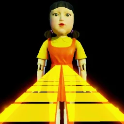Imagem do jogo Impossible Glass Bridge Obby! (Squid Game)