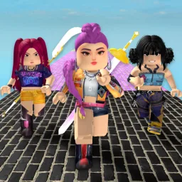 Imagem do jogo KPop Demon Hunters Speed Clicker