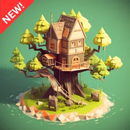 Imagem do jogo Mega Treehouse Tycoon