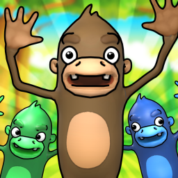 &Iacute;cone oficial do jogo Monkey Tycoon no Roblox