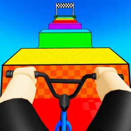 Imagem do jogo Obby But You’re On a Bike