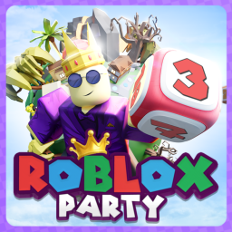 &Iacute;cone oficial do jogo Roblox Party no Roblox