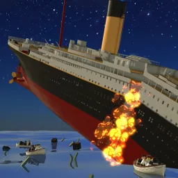 Imagem do jogo Roblox Titanic