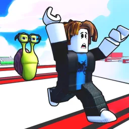 Imagem do jogo SCARY Snail Obby
