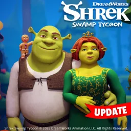 Imagem do jogo Shrek Swamp Tycoon