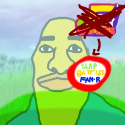 Imagem do jogo Slap Battles ( FANMADE )