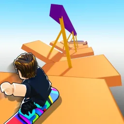 Imagem do jogo Snowboard Obby World 8