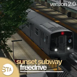 Imagem do jogo Sunset Subway Freedrive