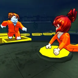 Imagem do jogo Team Prison Run! (TEAMWORK OBBY)