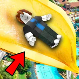 Imagem do jogo The Highest Ever Waterslide Obby