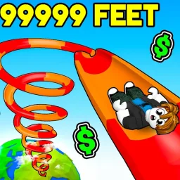 Imagem do jogo The Tallest Waterslide Obby Ever