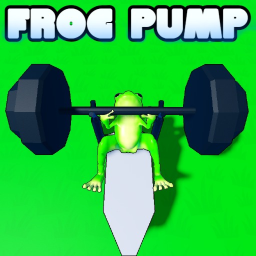 &Iacute;cone oficial do jogo Weight Lifting as a Frog no Roblox